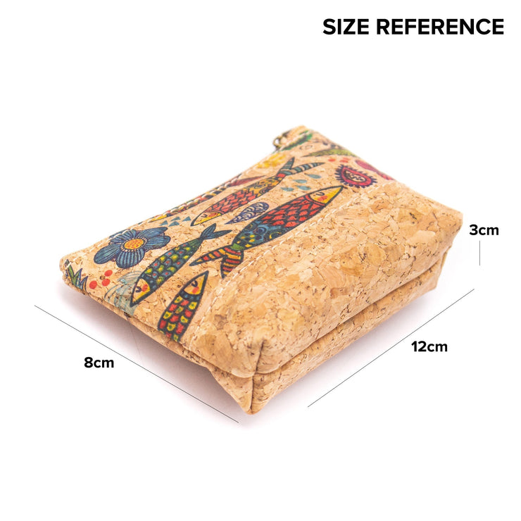 Meninas Bonitas Wallet: Tropic Flora Coin Purse-ESSE Purse Museum & Store