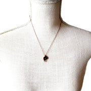 MergingMetals Necklace: Herkimer Diamond Nautilus-ESSE Purse Museum & Store