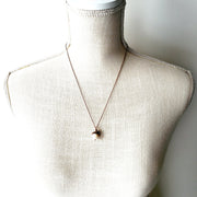 MergingMetals Necklace: Natural White Opal Acorn-ESSE Purse Museum & Store