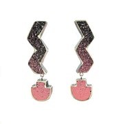 Morgan Hill Earrings: Moon Shoe Momma-ESSE Purse Museum & Store