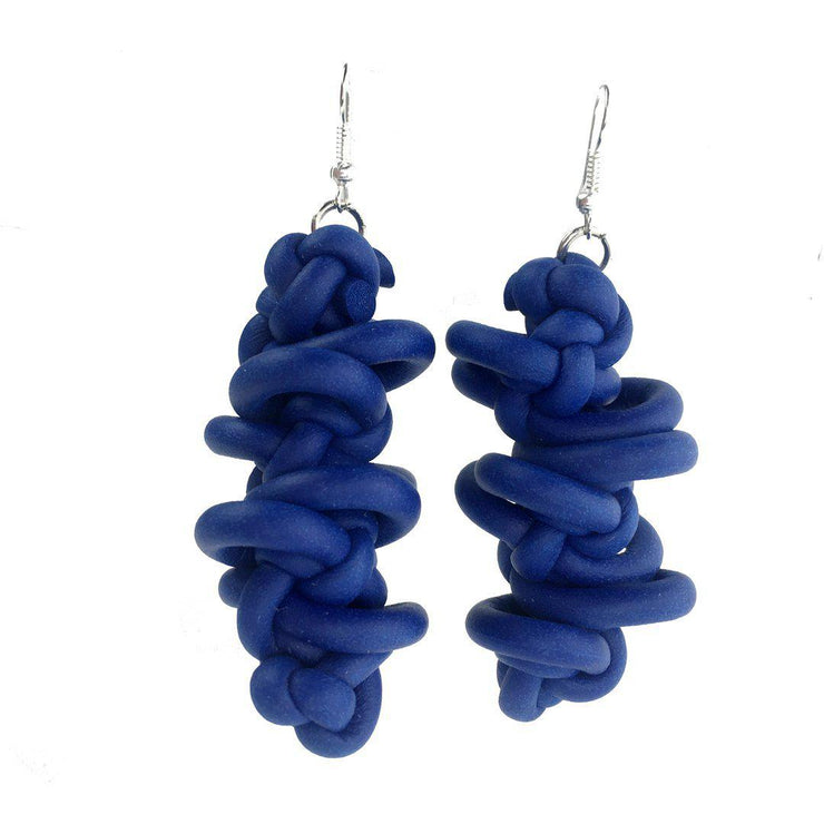 Neo Earrings #10: Electric Blue-ESSE Purse Museum & Store