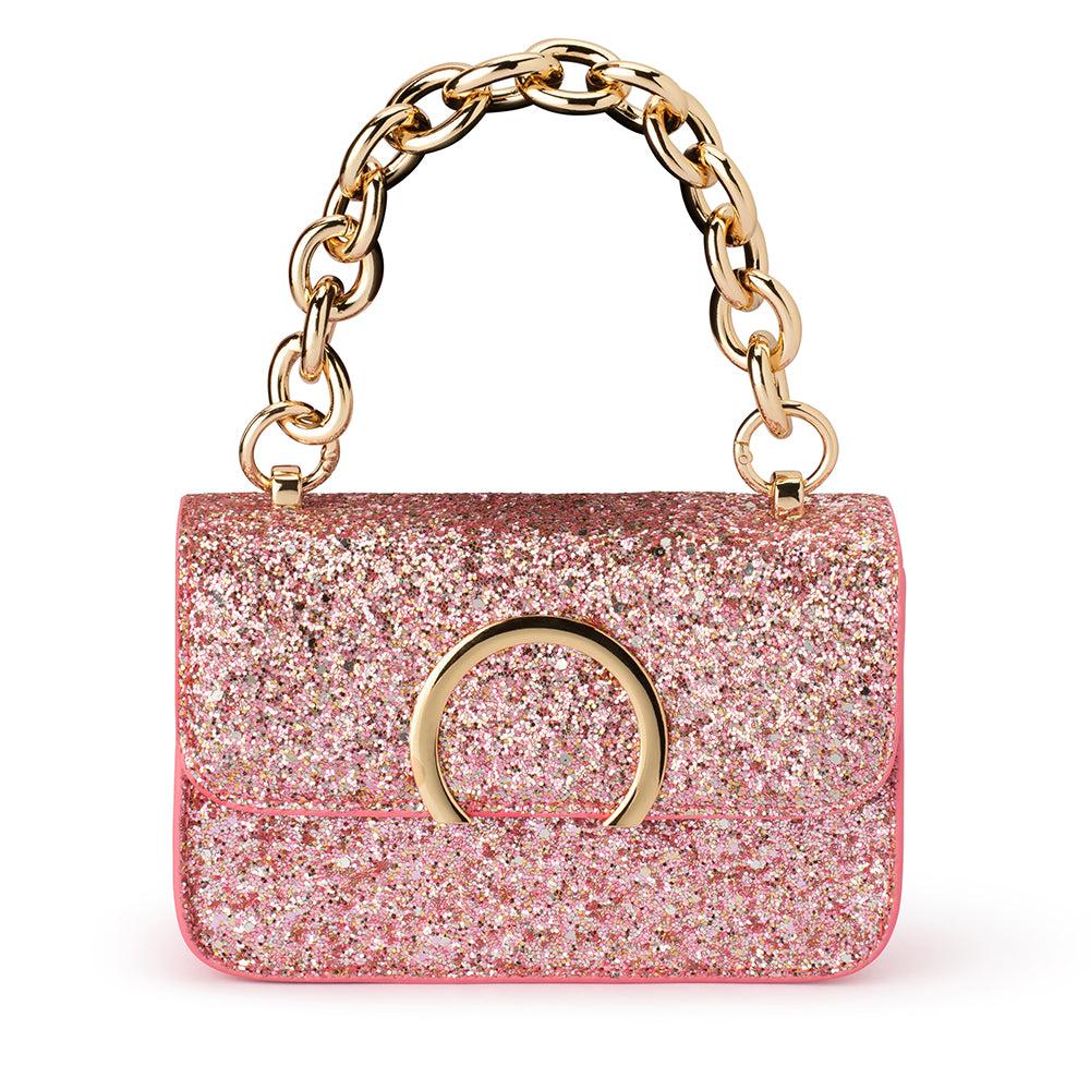 Olga Berg Bag: Lidia Glitter Crossbody-ESSE Purse Museum & Store