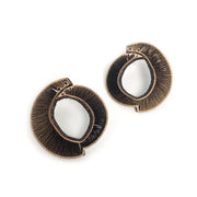 Oropopo Earrings: Cave Loop-ESSE Purse Museum & Store