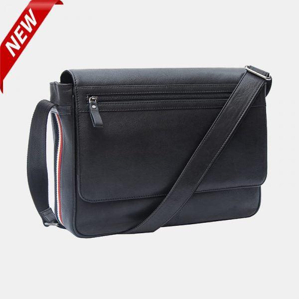 Primehide Bag: Leather Laptop Messenger
