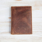 Paper High Wallet: Handmade Buffalo Leather Credit Card Holder-ESSE Purse Museum & Store