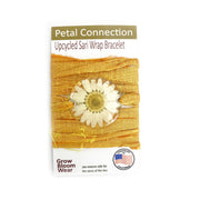 Petal Connection Bracelet: Sari Wrap-ESSE Purse Museum & Store