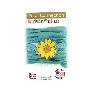 Petal Connection Sari Wrap Bracelet-ESSE Purse Museum & Store