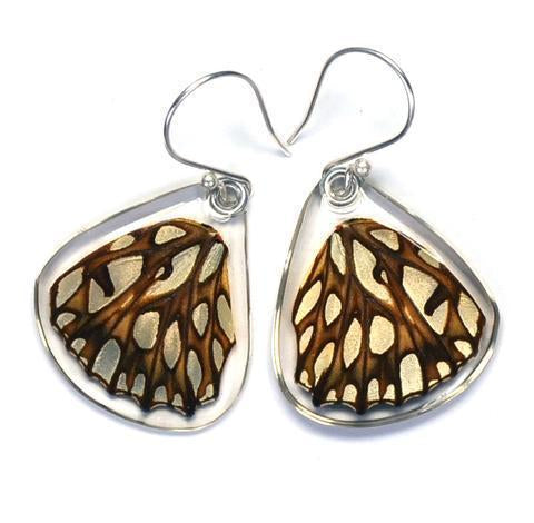 Petal Connection Earrings: Butterfly Wing-ESSE Purse Museum & Store