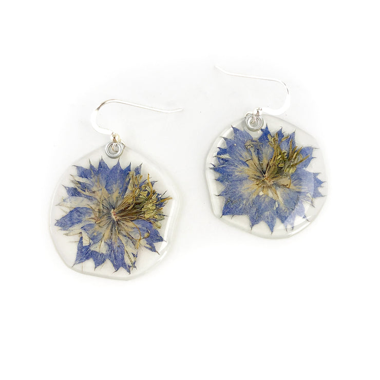 Petal Connection Earrings: Flowers-ESSE Purse Museum & Store