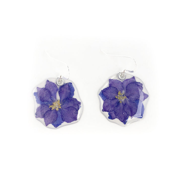 Petal Connection Earrings: Flowers-ESSE Purse Museum & Store