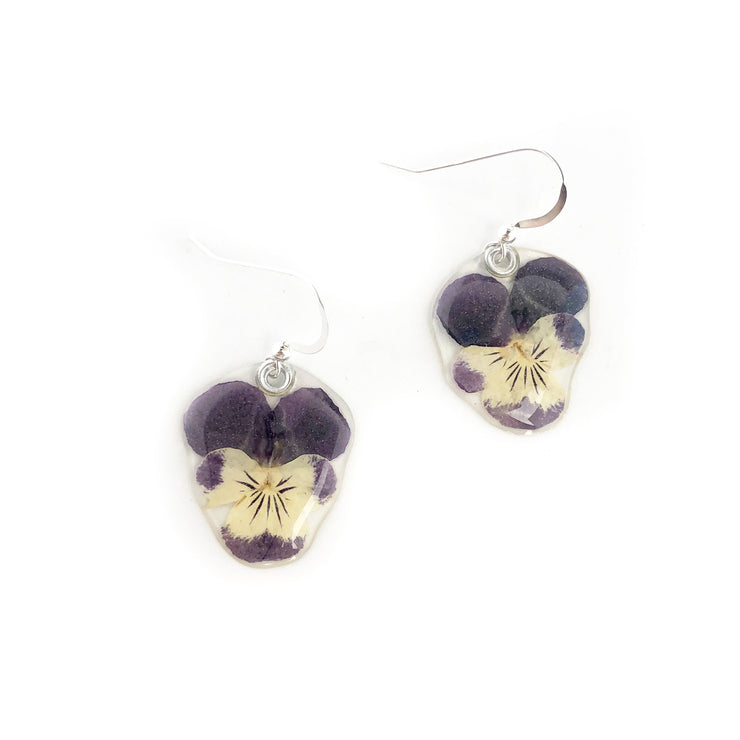 Petal Connection Earrings: Flowers-ESSE Purse Museum & Store