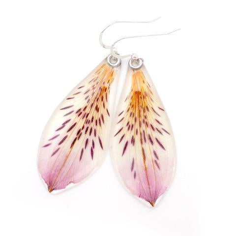 Petal Connection Earrings: Flowers-ESSE Purse Museum & Store