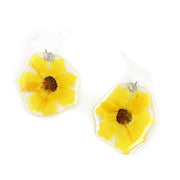 Petal Connection Earrings: Flowers-ESSE Purse Museum & Store