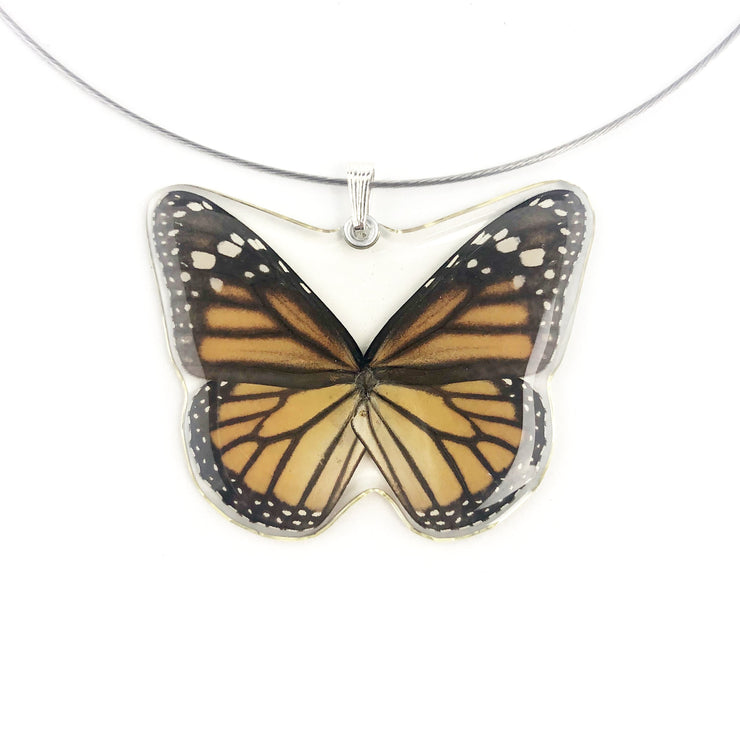 Petal Connection Necklace: Whole Butterfly-ESSE Purse Museum & Store