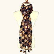 Pomegranate Moon Scarf: Polka Dot-ESSE Purse Museum & Store