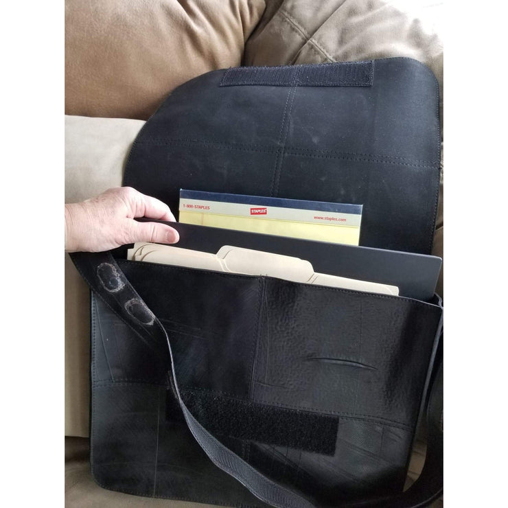 Revy Bag: Revved Up Laptop Messenger-ESSE Purse Museum & Store