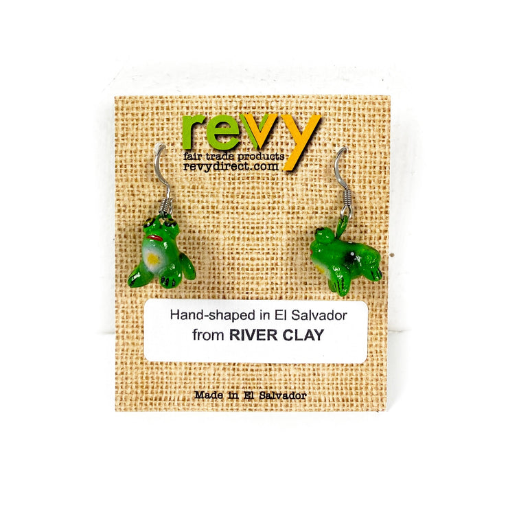 Revy Earrings: Ilobasco Clay-ESSE Purse Museum & Store