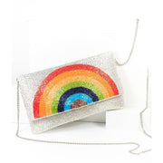 Ricki Designs Bag: Beaded Rainbow Bag #ACP630-ESSE Purse Museum & Store