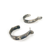 Sallye Mann Earrings: Hoops-ESSE Purse Museum & Store