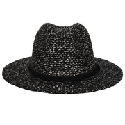 San Diego Hat Co. Fedora w/Woven Lurex & Braided Trim-ESSE Purse Museum & Store
