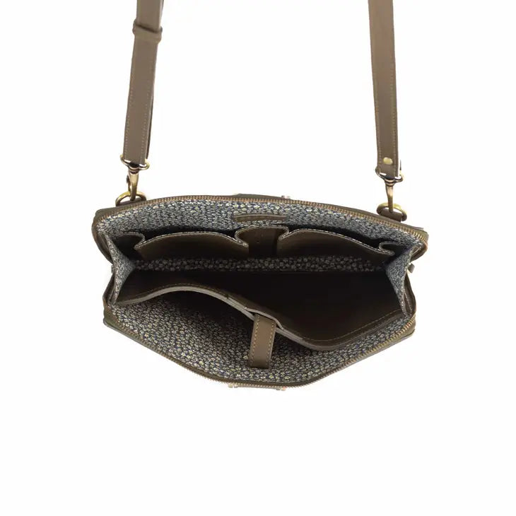 Sapahn Bag: Mini M Leather Crossbody-ESSE Purse Museum & Store