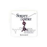Sorcery Science Necklace: Resveratrol (Red Wine)-ESSE Purse Museum & Store