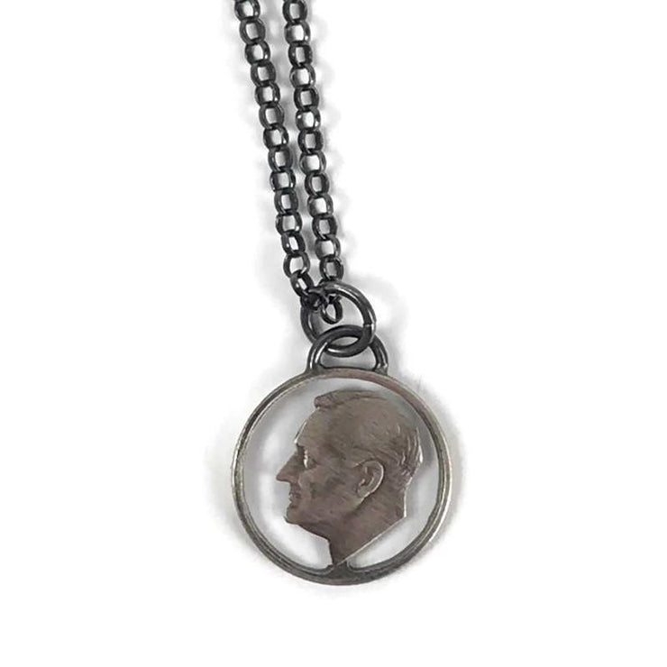 Stacey Lee Webber FDR Circle Necklace-ESSE Purse Museum & Store