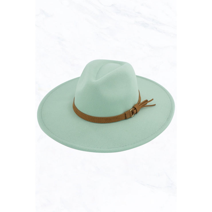 Suzie Q Hat: Big Brim Peach Heart Jazz Hat-ESSE Purse Museum & Store