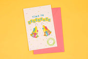 The Super Sassy Pop Out Earring Greeting Card-ESSE Purse Museum & Store