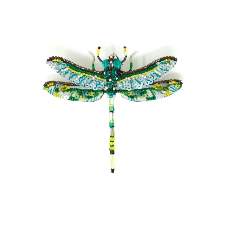 Trovelore Brooch: Green Darner Dragonfly-ESSE Purse Museum & Store