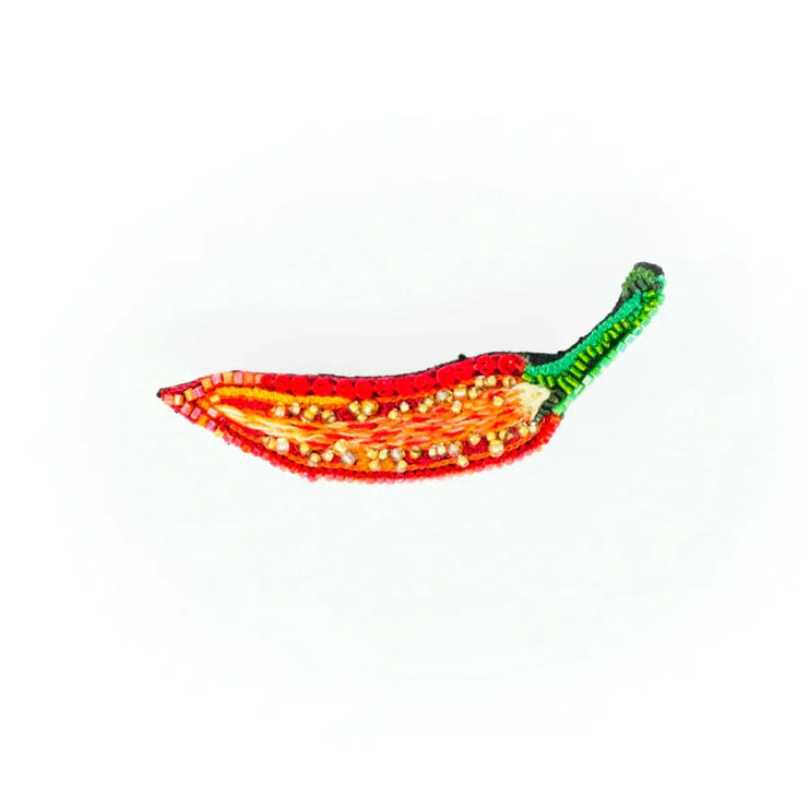 Trovelore Brooch: Red Chili-ESSE Purse Museum & Store
