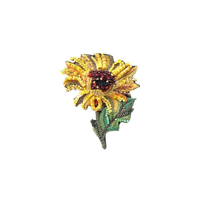 Trovelore Brooch: Sunny Sunflower-ESSE Purse Museum & Store