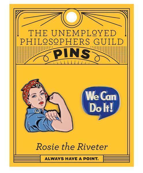 Unemployed Philosophers Enamel Pins-ESSE Purse Museum & Store