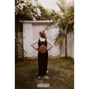 Village Thrive Bag: Round Rattan Backpack-ESSE Purse Museum & Store