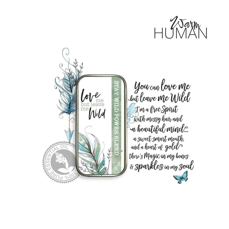 Warm Human Essential Oil Solid: Stay Wild-ESSE Purse Museum & Store