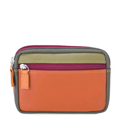 mywalit Wallet: Small Double Zip Lucca-ESSE Purse Museum & Store